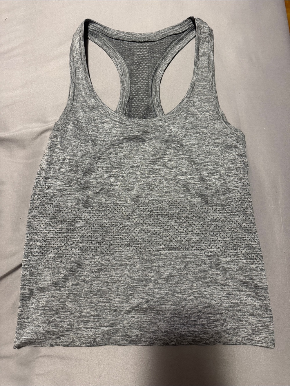 Lululemon Grey Swiftly Racerback Tank Top